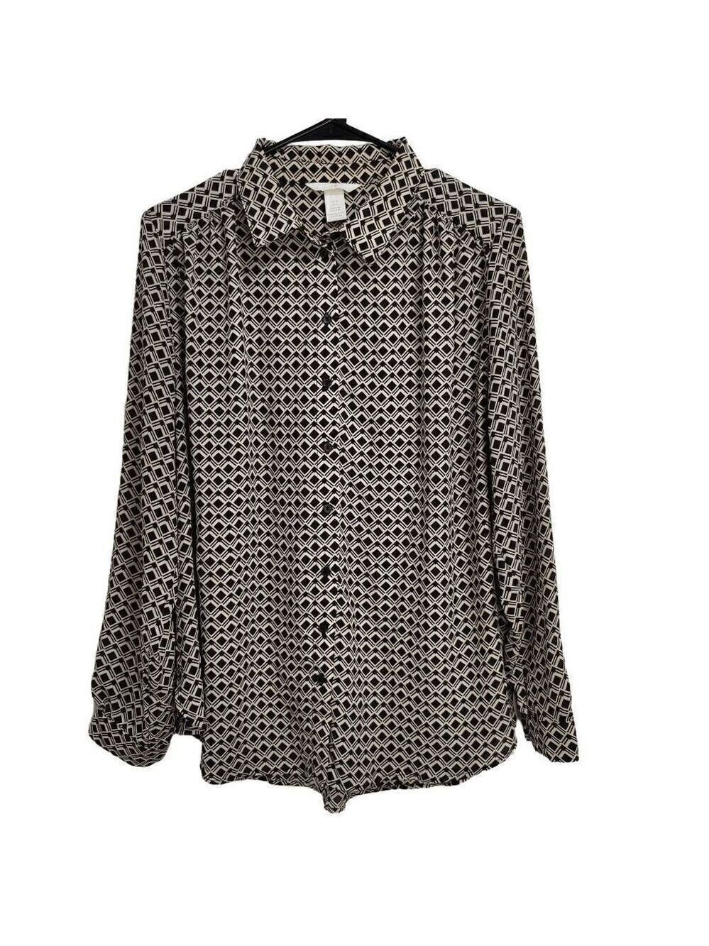 H&M Long-sleeved Blouse sz 14
